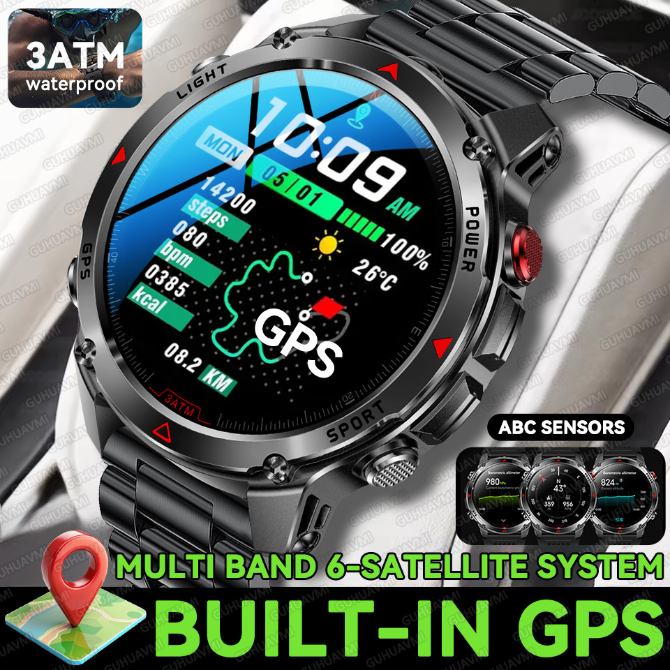 High Refresh Monitor - 2026 New Precise GPS Smart Watch