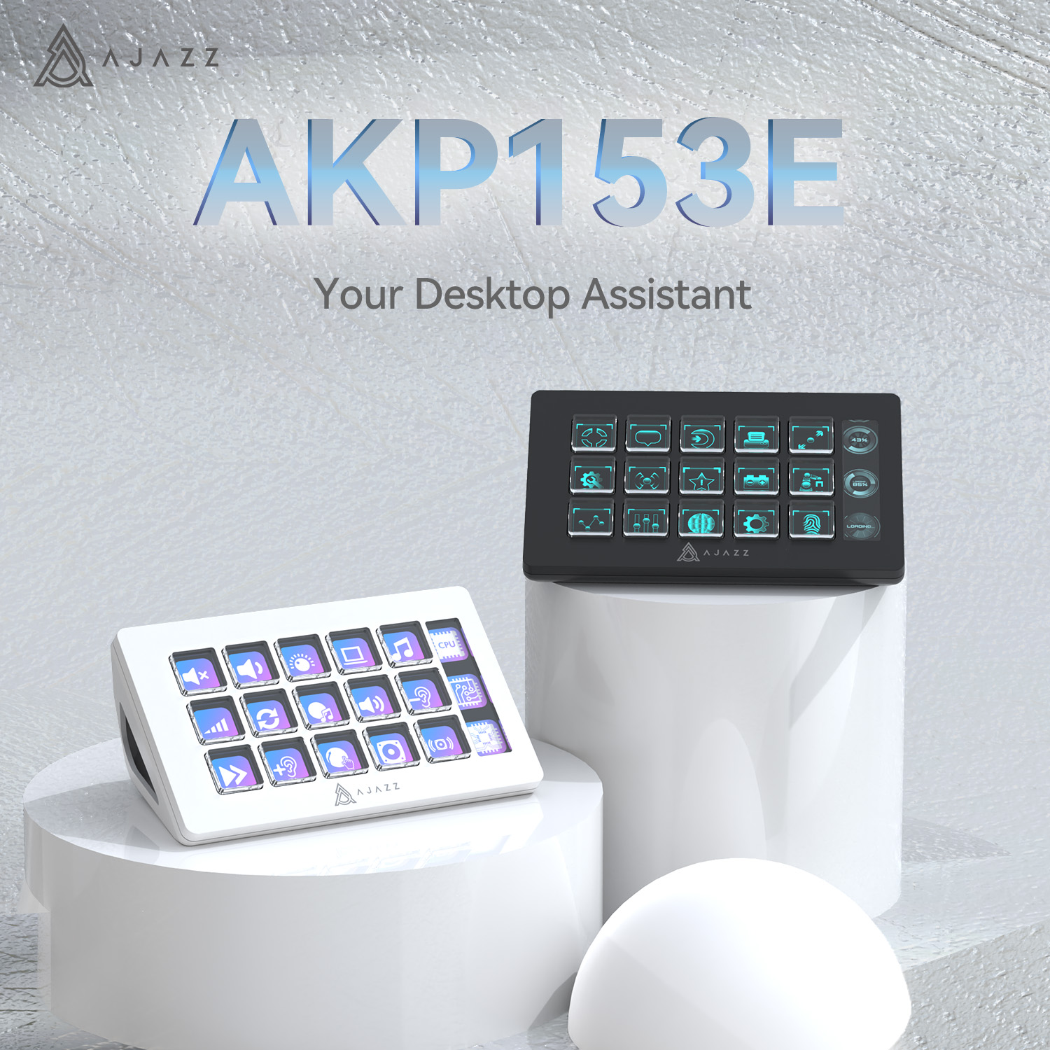 Pc Gaming Editing - AJAZZ AKP153 Programmable Macro Console Visual