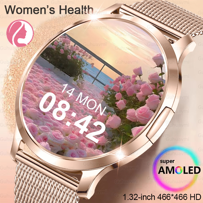 High Refresh Monitor - 2025 New Smart Watch Women 1.32''
