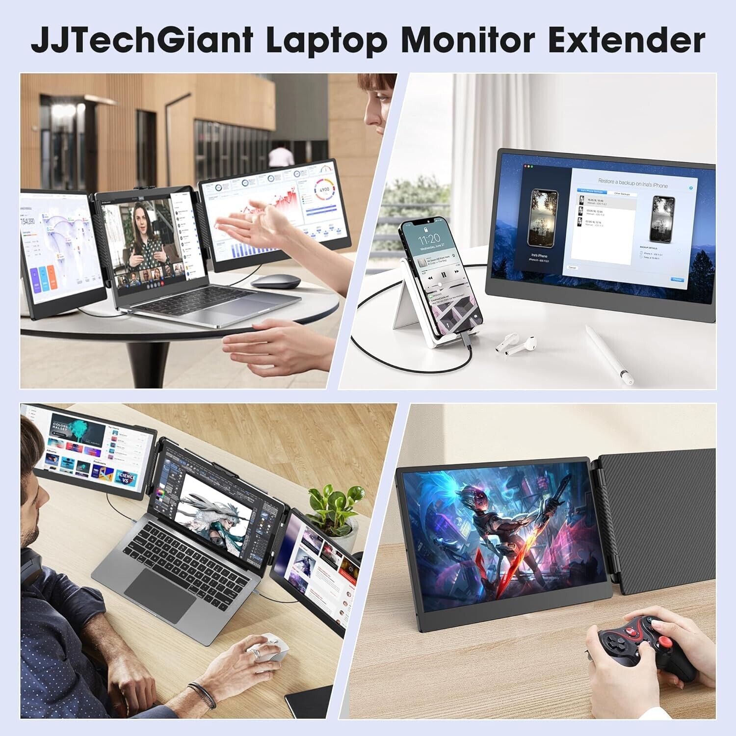OFFIYA 14 Inch IPS 1080P FHD D - High Refresh Monitor reseña y precio