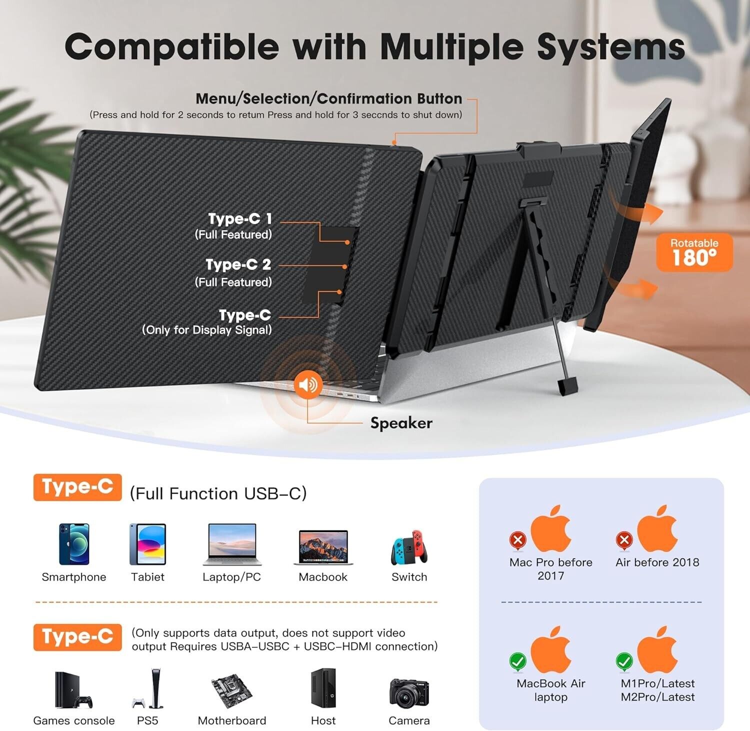 OFFIYA 14 Inch IPS 1080P FHD D - High Refresh Monitor reseña y precio