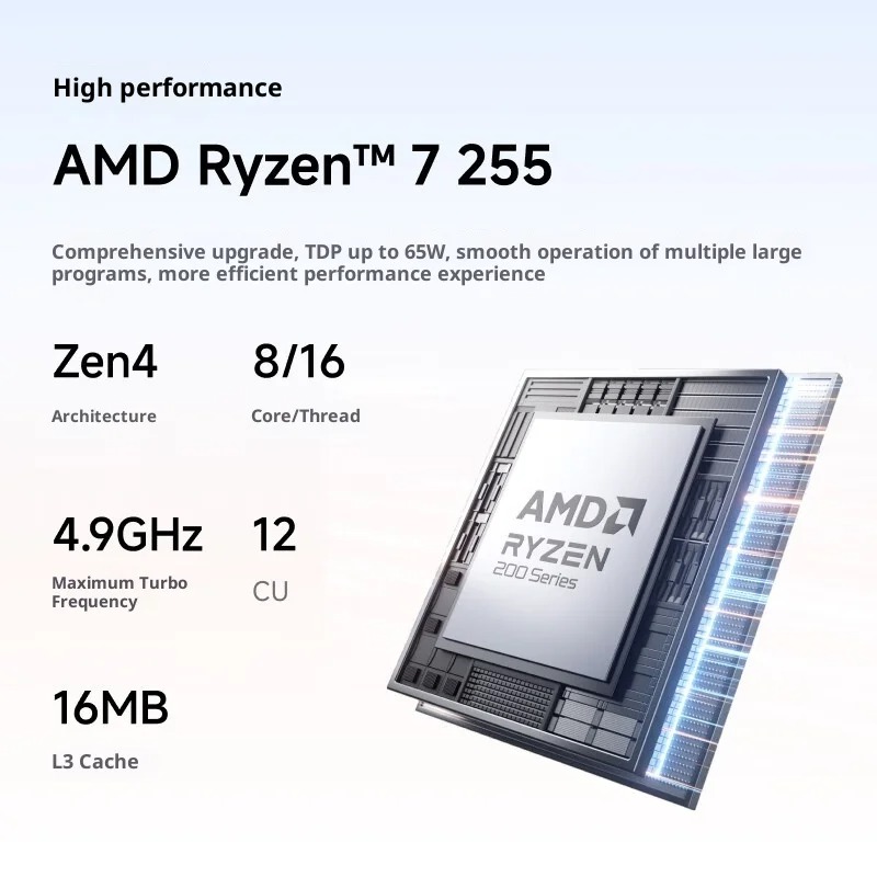 MINISFORUM X1-255: AMD Ryzen 7 - Pc Gaming Mini reseña y precio