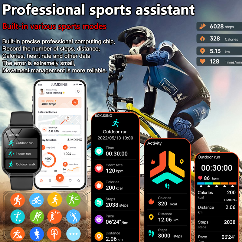 2026 New Sports Smart Watch Me - High Refresh Monitor reseña y precio