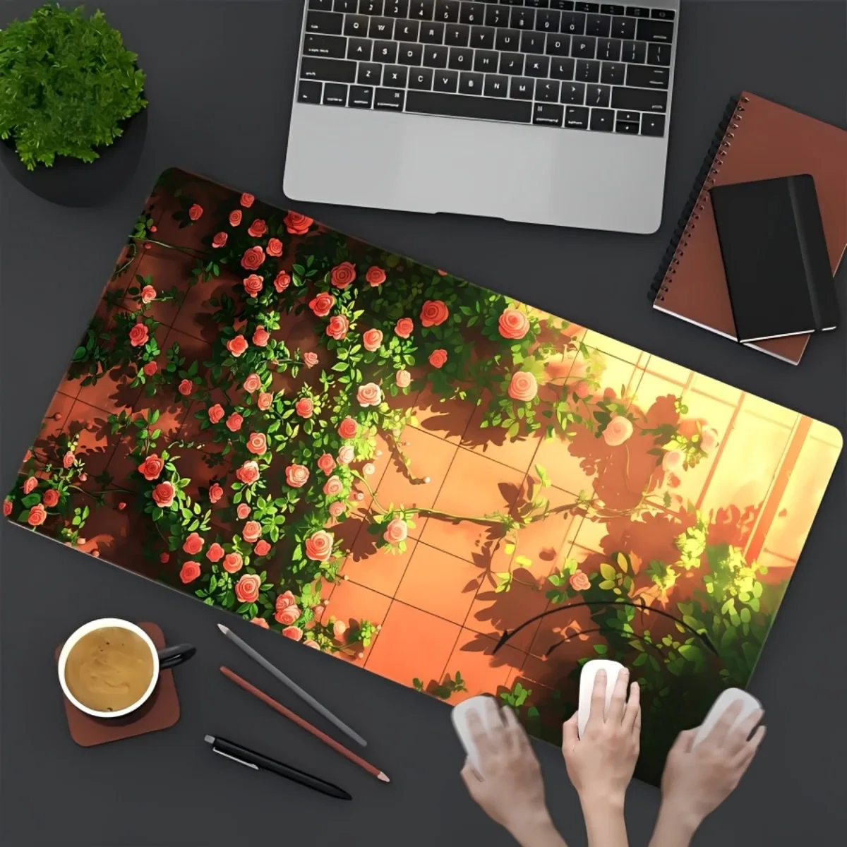 Extended Gaming Desk Mat Non-S - Pc Gaming Editing reseña y precio