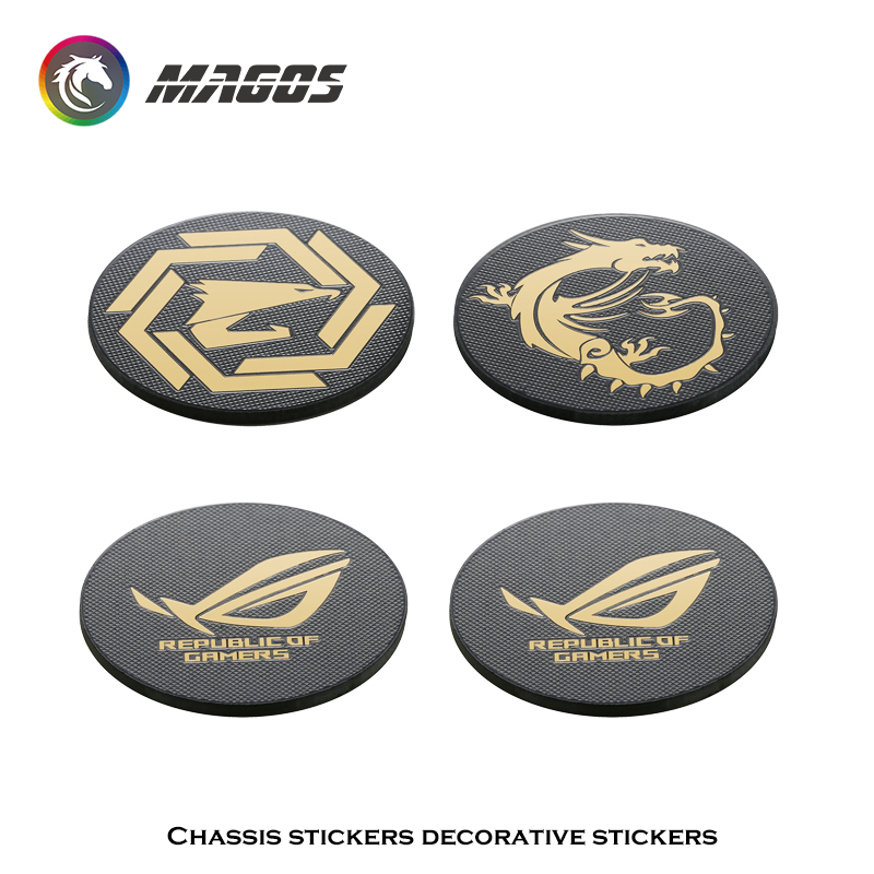 Computer Case Fan Metal Sticke - Gaming Pc Equipment reseña y precio