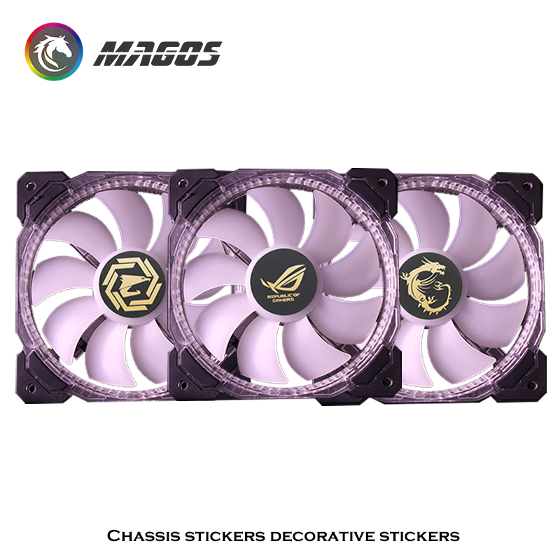 Computer Case Fan Metal Sticke - Gaming Pc Equipment reseña y precio