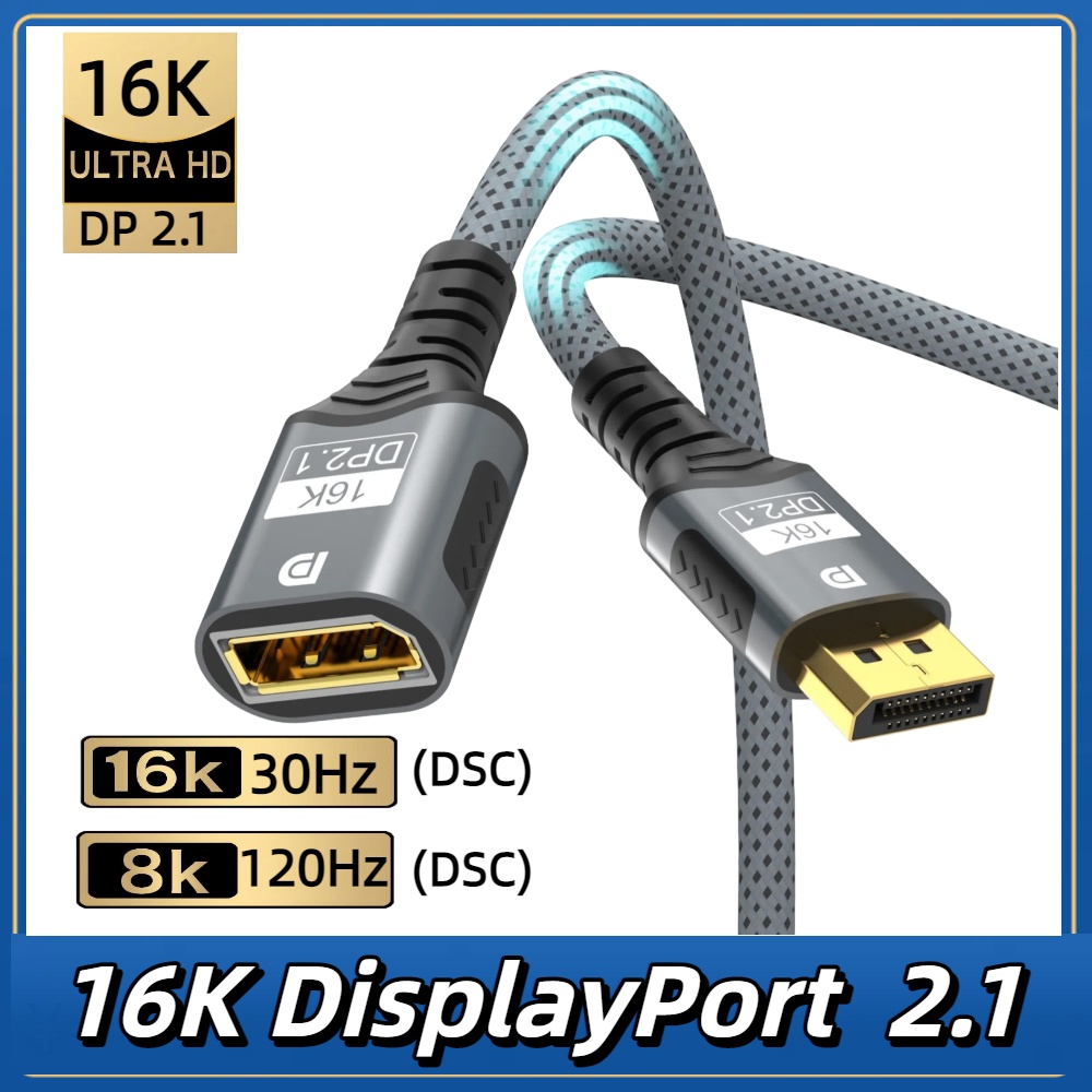 DisplayPort 2.1 Extension Cabl - High Refresh Monitor reseña y precio