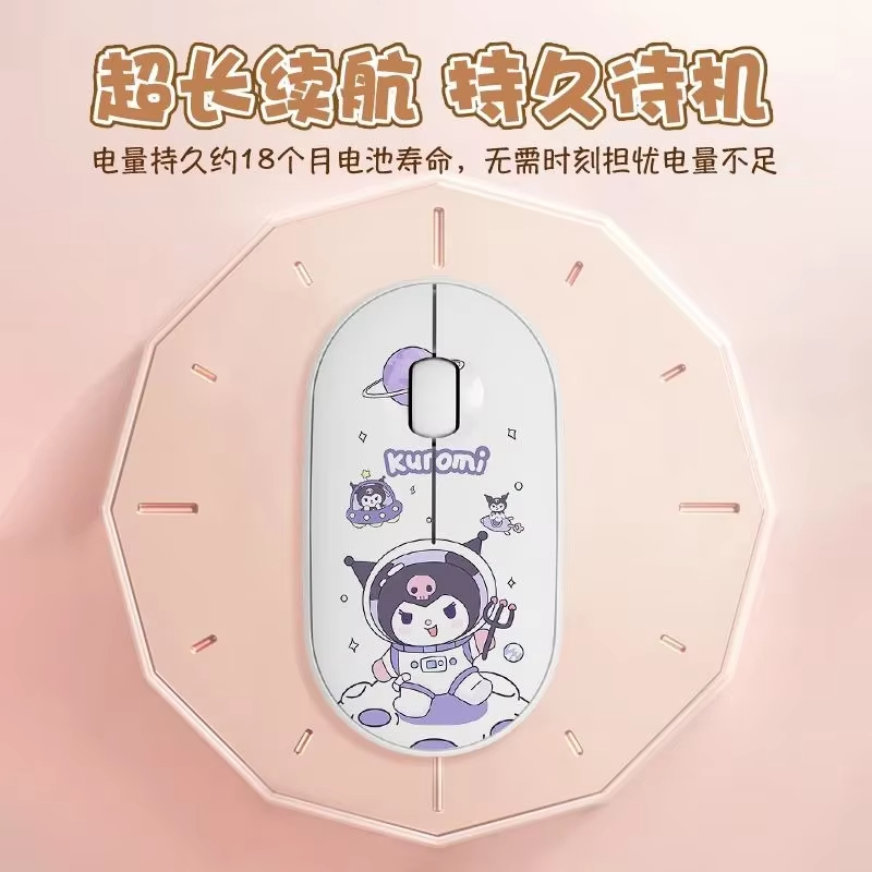 Sanrio Kuromi Cute Wireless Mo - Pc Gaming Editing reseña y precio