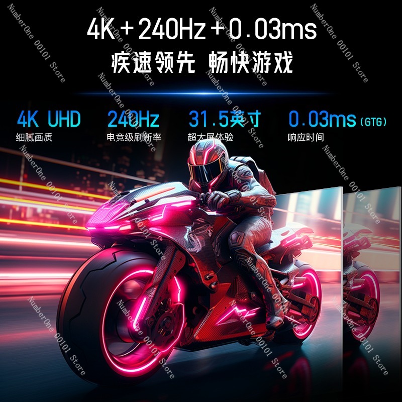 4K QD-OLED Gaming Monitor Larg - High Refresh Monitor reseña y precio