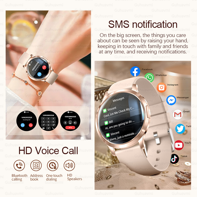 2025 New Smart Watch Women 1.3 - High Refresh Monitor reseña y precio