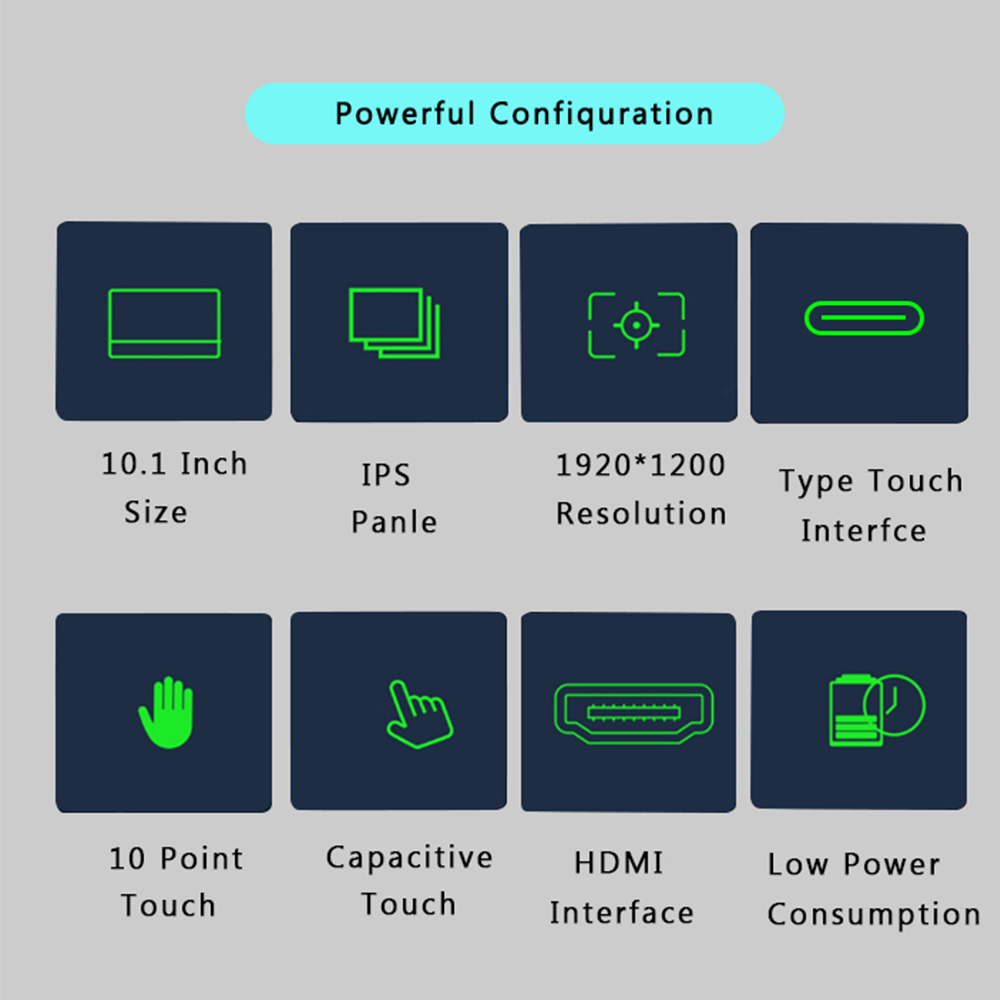 10.1inch Portable monitor 1920 - Pc Gaming On Android reseña y precio