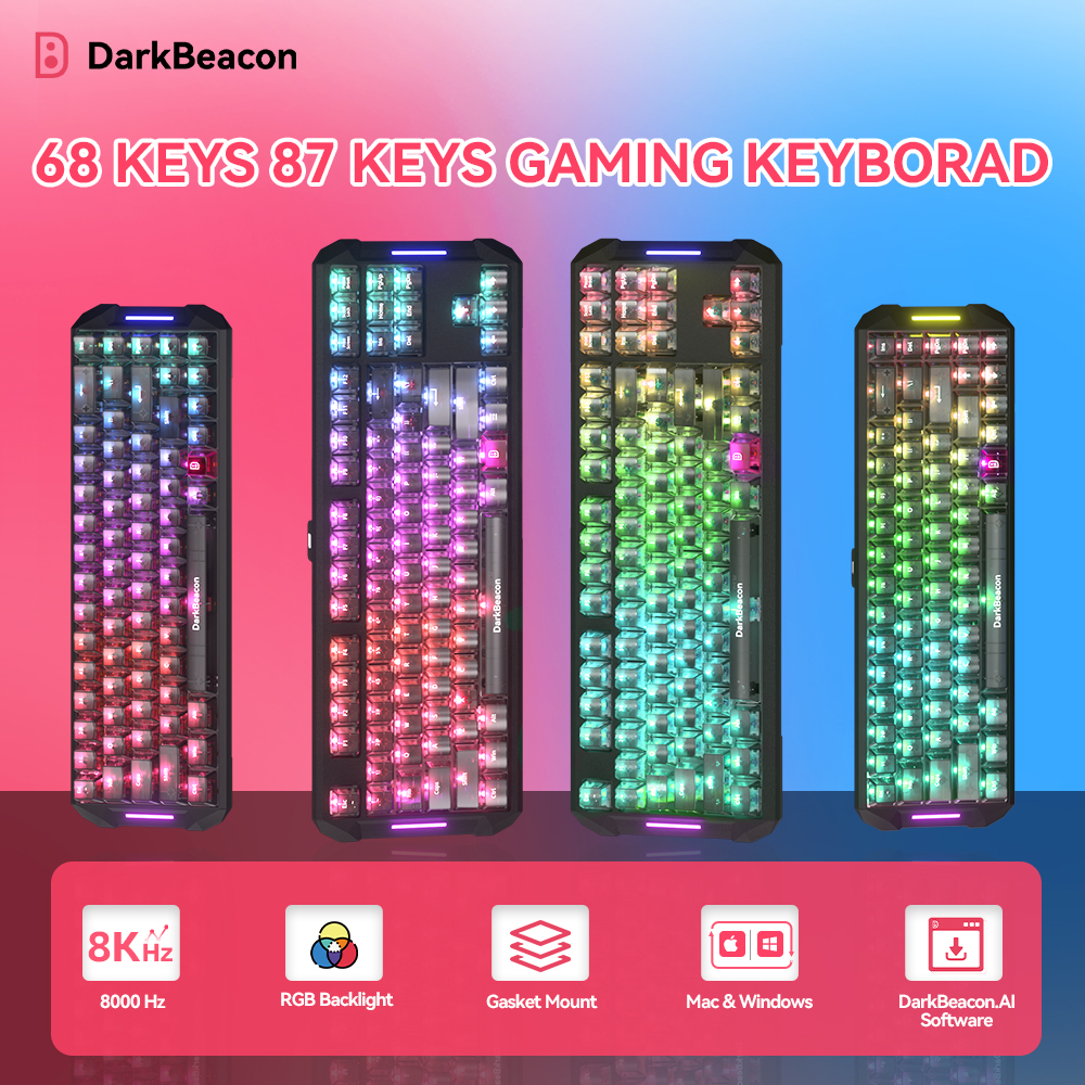 DarkBeacon 65% 80% Compact Sil - Pc Gaming Editing reseña y precio