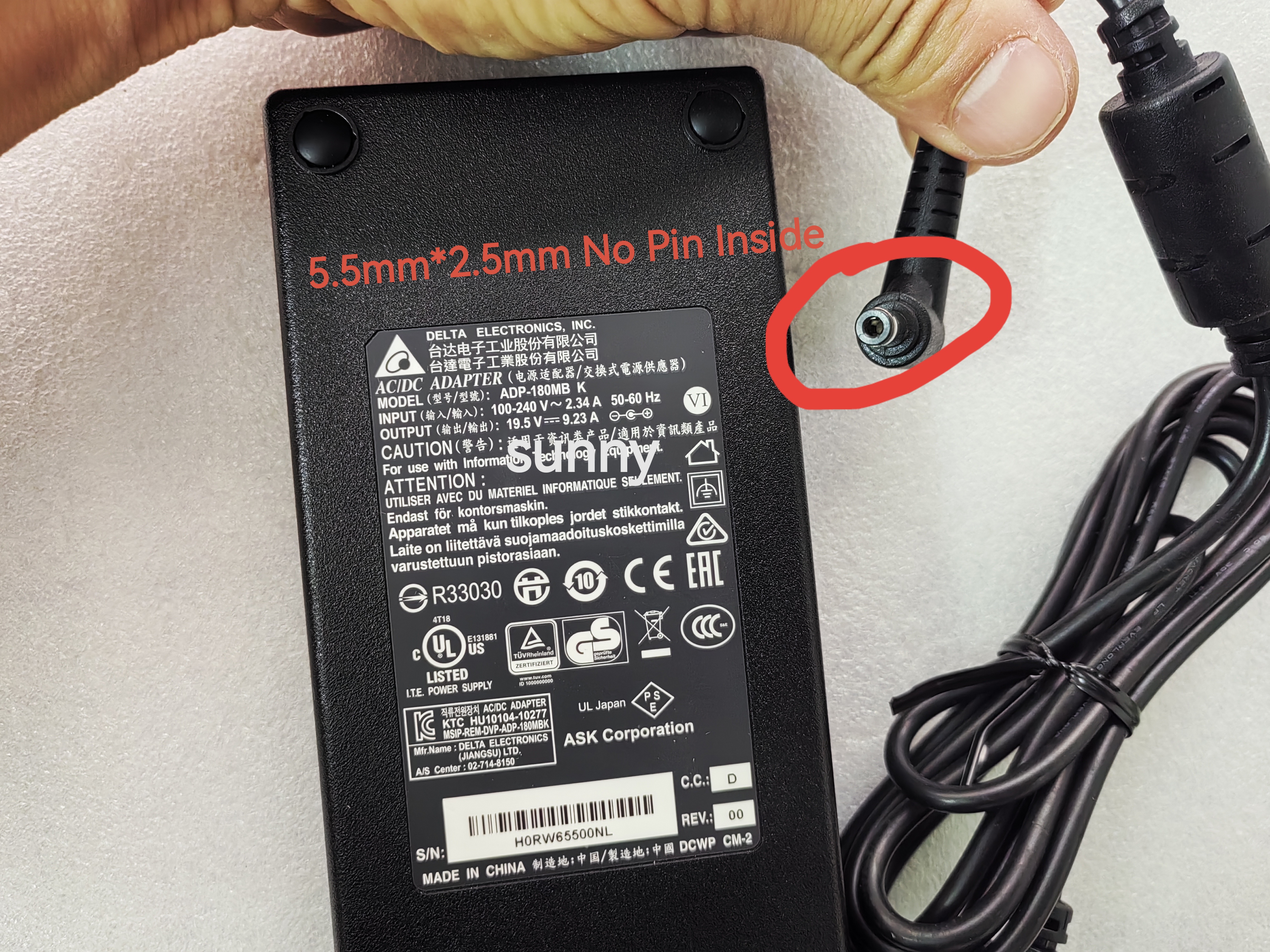 NEW OEM Slim Delta 19.5V 9.23A - Pc Gaming News reseña y precio