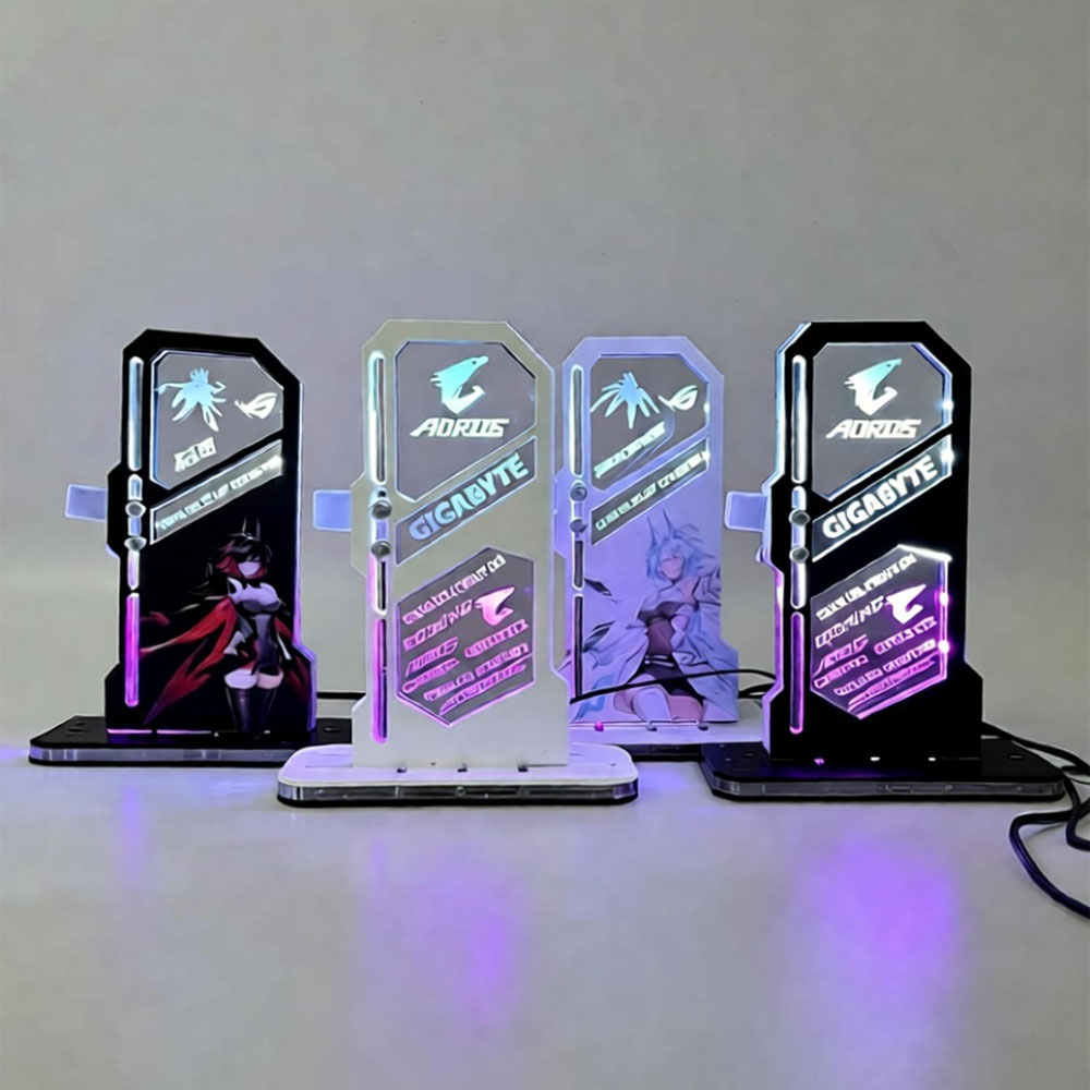 DIY Mirror VGA Holder ARGB Gam - Gaming Pc Equipment reseña y precio