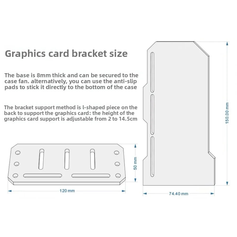 DIY Mirror VGA Holder ARGB Gam - Gaming Pc Equipment reseña y precio